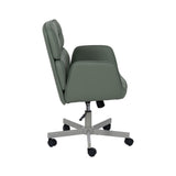 Dining Chair Green Grey Nylon Polyester Foam Wood Iron 57 x 60,5 x 85 cm-9