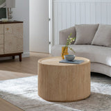 Centre Table Beige 67 x 67 x 46 cm-1