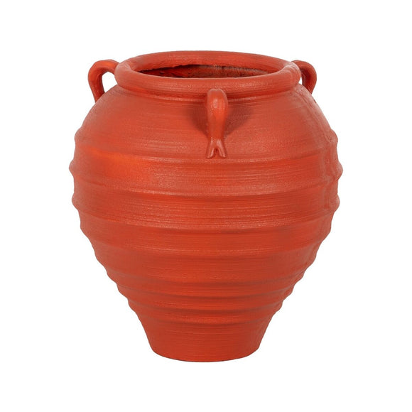 Vase Terracotta Resin 56 x 56 x 60 cm-0