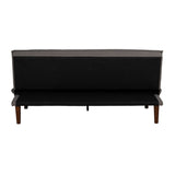 Sofabed Black Grey 181 x 102 x 85 cm-7