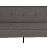 Sofabed Black Grey 181 x 102 x 85 cm-4