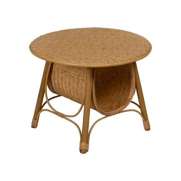 Centre Table RATÁN Natural 61 x 61 x 46 cm-0