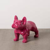 Decorative Figure Fuchsia Dog 88 x 38 x 63 cm-6