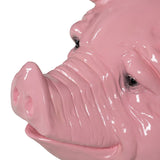 Decorative Figure Pink Pig 95 x 59 x 79 cm-3