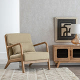 Armchair Beige 66 x 85 x 74 cm-1