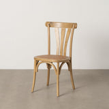 Dining Chair Natural Rattan Elm wood 48 x 47 x 88,5 cm-1