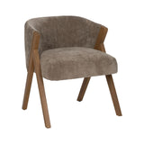 Dining Chair Polyester Wood Foam 58 x 59,5 x 68,5 cm-0