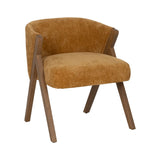 Dining Chair Polyester Wood Foam 58 x 59,5 x 68,5 cm-0