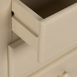 Nightstand Cream 43 x 33 x 66 cm-3