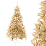 Christmas Tree Gold Metal Plastic 120 X 120 X 240 CM-2