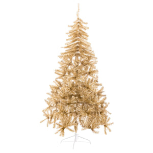 Christmas Tree Gold Metal Plastic 120 X 120 X 240 CM-0