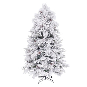 Christmas Tree PVC Polyethylene Pineapples Snowfall 80 x 80 x 180 cm-0