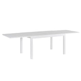 Dining Table Thais White Aluminium 135 x 90 x 74 cm-1