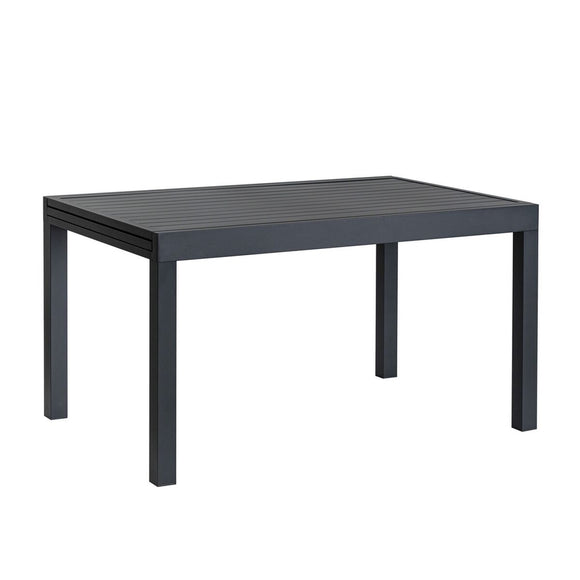 Dining Table Thais Graphite Aluminium 135 x 90 x 74 cm-0