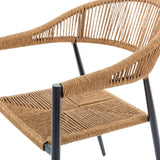 Garden chair Neska ii Graphite Synthetic Aluminium 56 x 59,5 x 81 cm-3