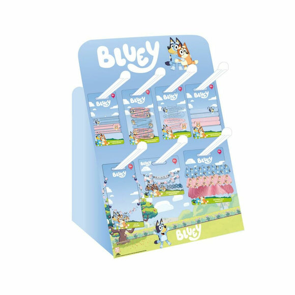 Hair Clips Bluey Blue-0