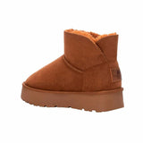 Ladies ankle boots XTI Brown-4