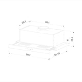 Conventional Hood Cecotec Flux TLT 604000-1