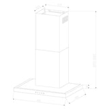 Conventional Hood Cecotec Flux TT 604000 Steel-2