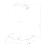 Conventional Hood Cecotec Flux TT 604000 Steel-7