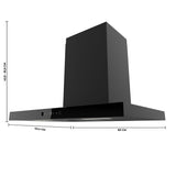 Cecotec Conventional Hood Flux TT 604400 60cm, black, A++, LED, 413 m³/h, BLDC, washable-4