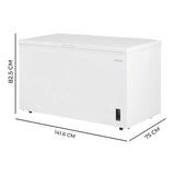 Freezer Cecotec Bolero CoolMarket Chest 418P 418 L White D-1