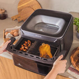 Cecotec Air Fryer Cecofry Advance 10000 Full Vision 10L 2200W Black 12 menus-7