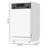 Dishwasher Cecotec 4350 White 9 Cups-1