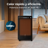 Exterior Heater Cecotec ReadyWarm 5300 Black 3000 W-1