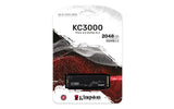 Kingston KC3000 2TB M.2 PCIe 4.0 NVMe SSD (3D TLC)