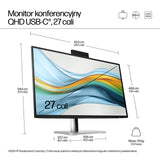 HP Series 5 Pro Monitor 27-Inch QHD USB-C 527pm