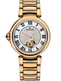 Edox Watch 85025-37RM-ARR Quartz 5 ATM Date Sapphire Official Box