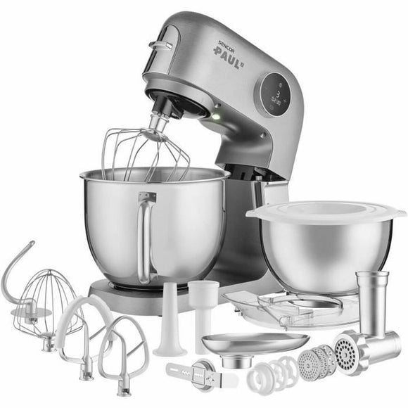 Food Processor Sencor Grey 1500 W-0