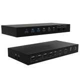 USB Hub i-Tec C31KVMDOCKPDPRO Black-0