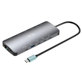 USB Hub i-Tec C31NANOTRIPLED140 Grey-2