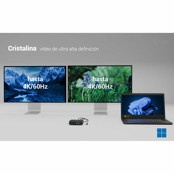 USB Hub i-Tec C31DUALHDMIDPD100-10