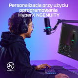HyperX DuoCast USB Microphone (Black) RGB Lighting