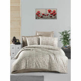 Duvet cover set Beige Super king 3 Pieces-3