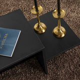 Centre Table Harmony Black 80 x 40 x 40 cm-7