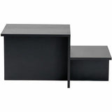 Centre Table Harmony Black 80 x 40 x 40 cm-1