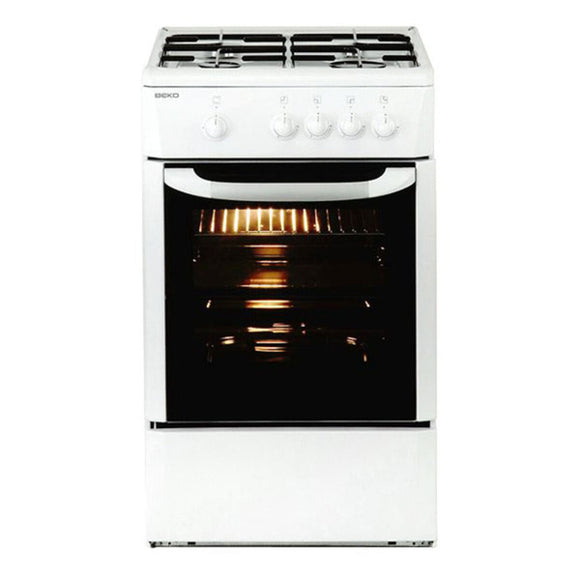 Gas Cooker BEKO CSG42009DW 9500 W White-0