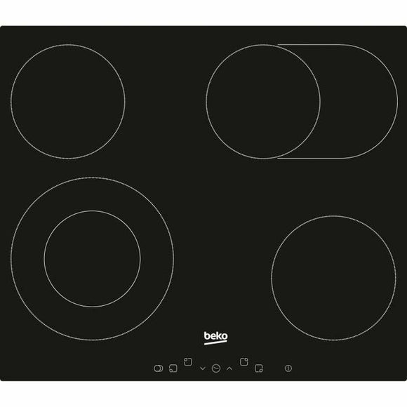 Glass-Ceramic Hob BEKO HIC 64403 T 1200 W-0