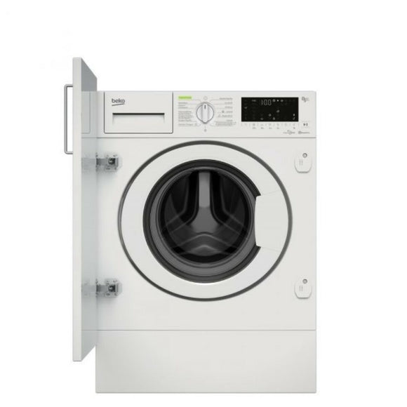 Washer - Dryer BEKO HITV8734B0BTR  1400 rpm 8kg / 5kg 60 cm White-0