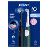 Electric Toothbrush Oral-B IO2 DUO Black Green (2 Units)-1