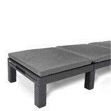 Sun-lounger Allibert by KETER Daytona De Luxe 187 x 58 x 29 cm Grey-1