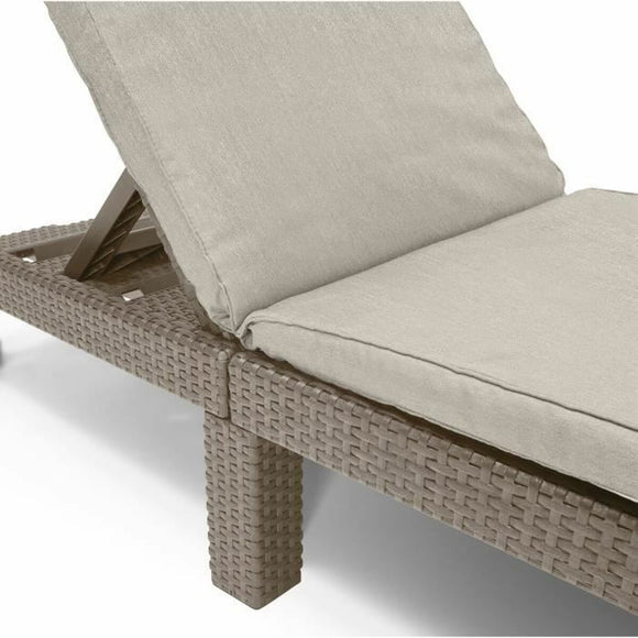 Sun-lounger Allibert by KETER Daytona 195 x 65 x 25,5 cm Beige-10