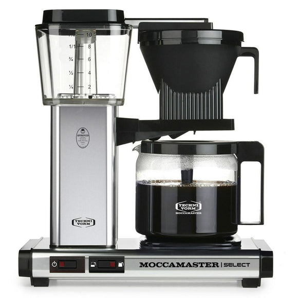 Electric Coffee-maker Moccamaster KBG 1520 W Black Silver 1,25 L-0