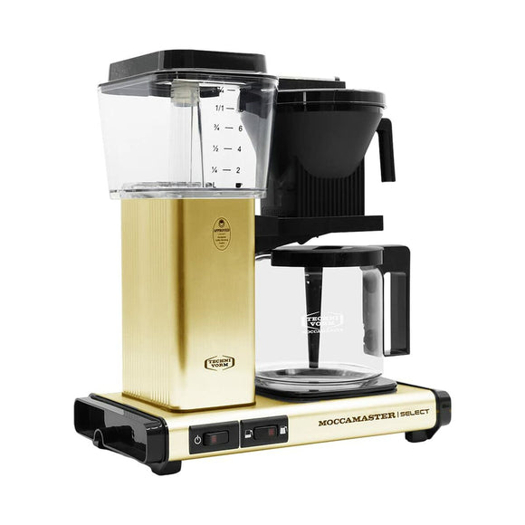 Drip Coffee Machine Moccamaster KBG 741 AO White Brass 1,25 L-0