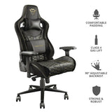 Gaming Chair Trust GXT 712 Resto Pro Yellow Black Black/Yellow-7