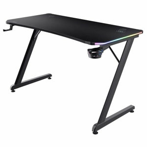 Desk Trust GXT 709 LUMINUS Black 120 x 74 x 60 cm-0